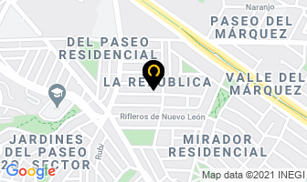 Mapa de Industrias Rymex, S.a. De C.v. en Monterrey