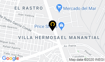 Mapa de Industrias Webb en Guadalajara