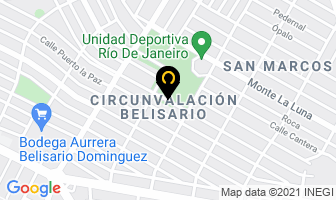Mapa de Infantiles Rossy en Guadalajara