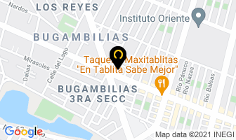 Mapa de Infusión Tea Bar & Shop en Ciudad de Mexico