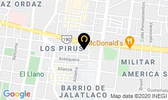 Mapa de Inmobiliaria Aguilar en Oaxaca de Juárez