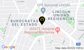 Mapa de Inmosat en Monterrey