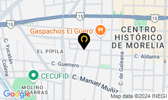 Mapa de Innocent Fabricantes en Morelia