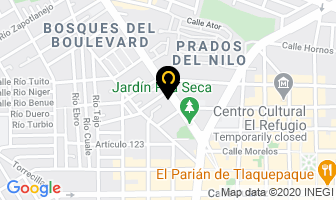 Mapa de Innova en Guadalajara