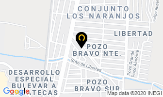 Mapa de Inoxidables Y Paileria J.c. en Aguascalientes
