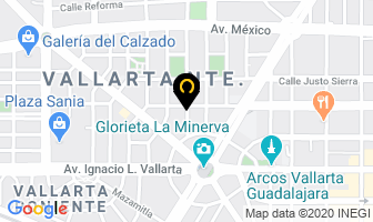 Mapa de Ins - Intercontinental Network Services en Guadalajara