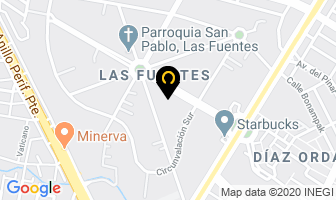 Mapa de Instituto Anglo FrancÉs en Zapopan