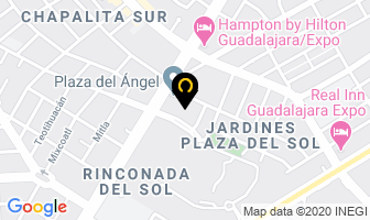 Mapa de Instituto De Baile Gonzalez en Guadalajara