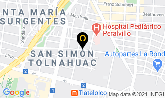 Mapa de Instituto De Belleza Mont Janet en Ciudad de Mexico