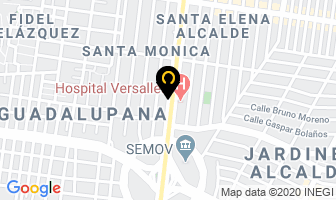 Mapa de Instituto De RehabilitaciÓn Y Aprendizaje, A.c. en Guadalajara