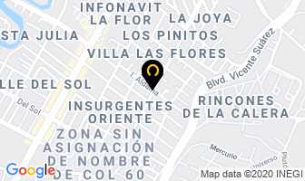 Mapa de Instituto Educativo Hervic en Puebla