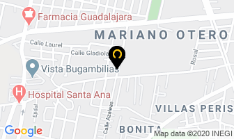 Mapa de Instituto Juan Bosco en Zapopan