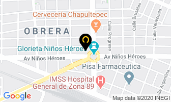 Mapa de Inter Espacios Comercializadora S.a De C.v en Guadalajara