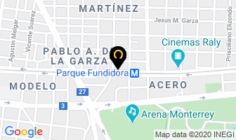 Mapa de Intercom Sistemas Y Soluciones En Computacion en Monterrey