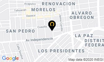 Mapa de Internacional De Aceros Y Herrajes Sa De Cv en Irapuato