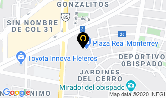 Mapa de Internacional De Alimentos en Monterrey