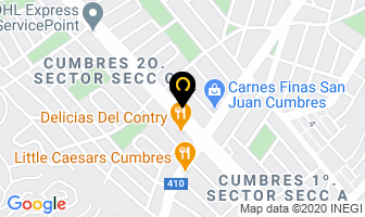 Mapa de Internacional De Inspeccion en Monterrey