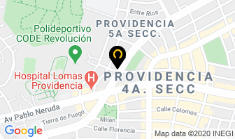 Mapa de International School en Guadalajara