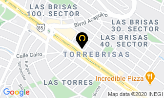 Mapa de Irasa Del Norte en Monterrey