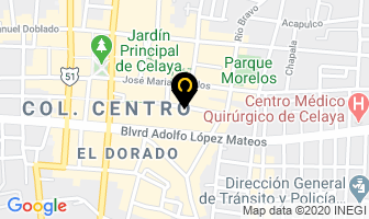 Mapa de Isabel Creaciones en Celaya
