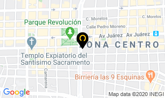 Mapa de Jalisco Motos en Guadalajara