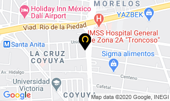 Mapa de Jardin Florencia en Ciudad de Mexico