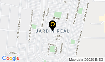 Mapa de Jardin Real en Zapopan