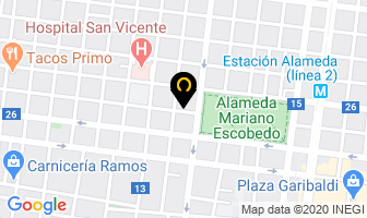 Mapa de Jardines Del Tiempo en Monterrey