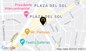 Mapa de Jardines Del Tiempo en Guadalajara