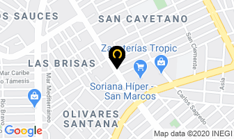 Mapa de Jasso Romo Y Asociados en Aguascalientes