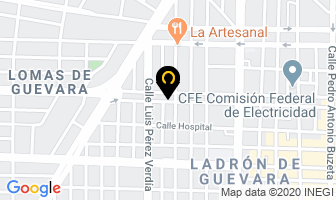 Mapa de Jauregui De Ediciones Y Promociones en Guadalajara