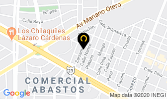 Mapa de Javier Lamas Multiservicios Automotrices en Guadalajara