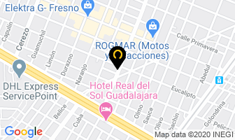 Mapa de Jazz Club en Guadalajara