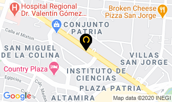 Mapa de Jefferson School, A.c. en Zapopan