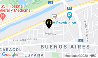 Mapa de Jir Productos Alimenticios en Monterrey