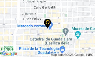 Mapa de Joinet Sucursal Corona en Guadalajara