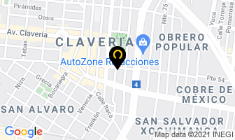 Mapa de Jorbee IngenierÍa, S.a. De C.v. en Ciudad de Mexico