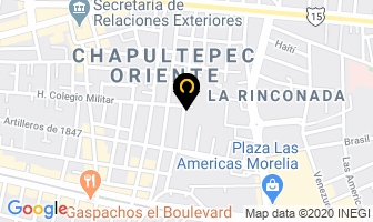 Mapa de Jorge André Alta Peluquería en Morelia