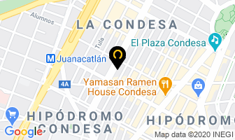 Mapa de Jossclaude Stylistes en Ciudad de Mexico