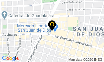 Mapa de Joyeria Solis en Guadalajara