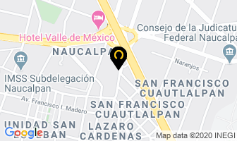 Mapa de Jr Intercontrol Sa De Cv en Naucalpan de Juárez