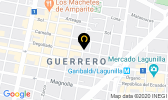Mapa de JuguetÍn S.a De C.v en Ciudad de Mexico
