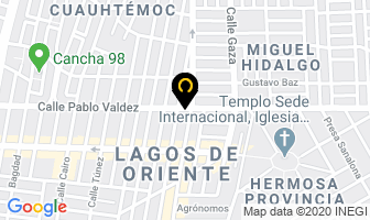 Mapa de Julio Estilistas en Guadalajara