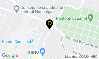 Mapa de Kaltex en Naucalpan de Juárez