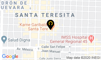 Mapa de Kamilos 333 en Guadalajara