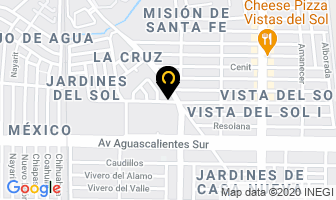 Mapa de Karate Do Goju Ryu Nahate Tsurukai en Aguascalientes