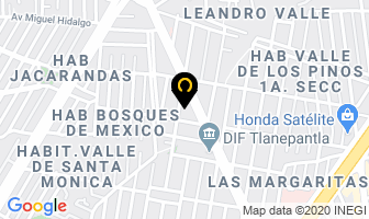 Mapa de Kena Therapy en Tlalnepantla de Baz