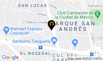 Mapa de Kentucky Fried Chicken en Ciudad de Mexico