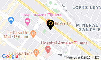 Mapa de Ketopia Tijuana Ofc. Corporativas en Tijuana