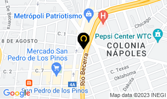 Mapa de Klik Fotografía en Benito Juárez